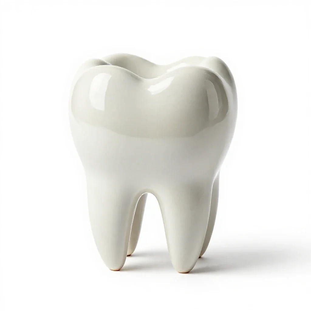 Tooth isolated on a white background