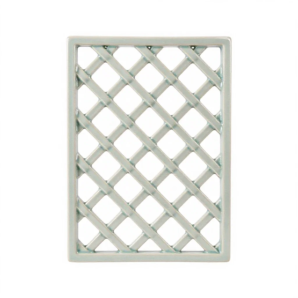 Trellis isolated on a white background