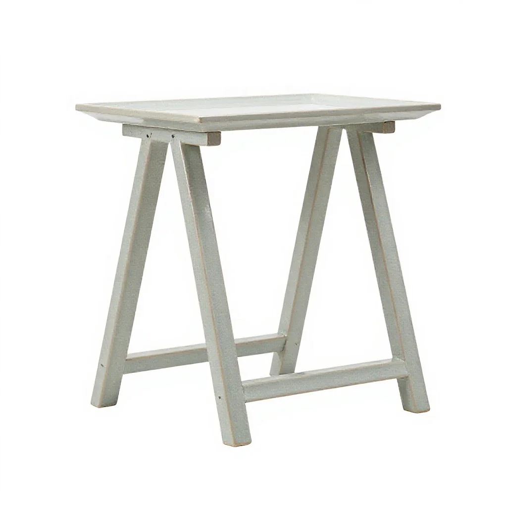 Trestlework isolated on a white background