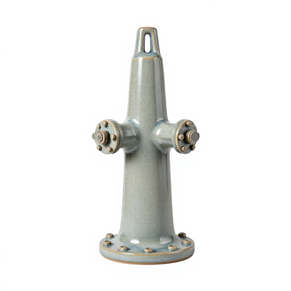 Wellhead isolated on a white background