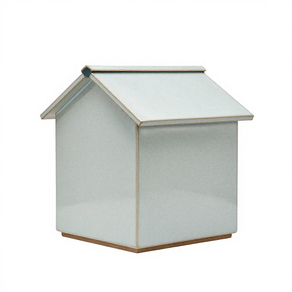 Icehouse isolated on a white background