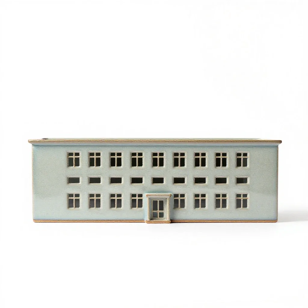 Institution isolated on a white background