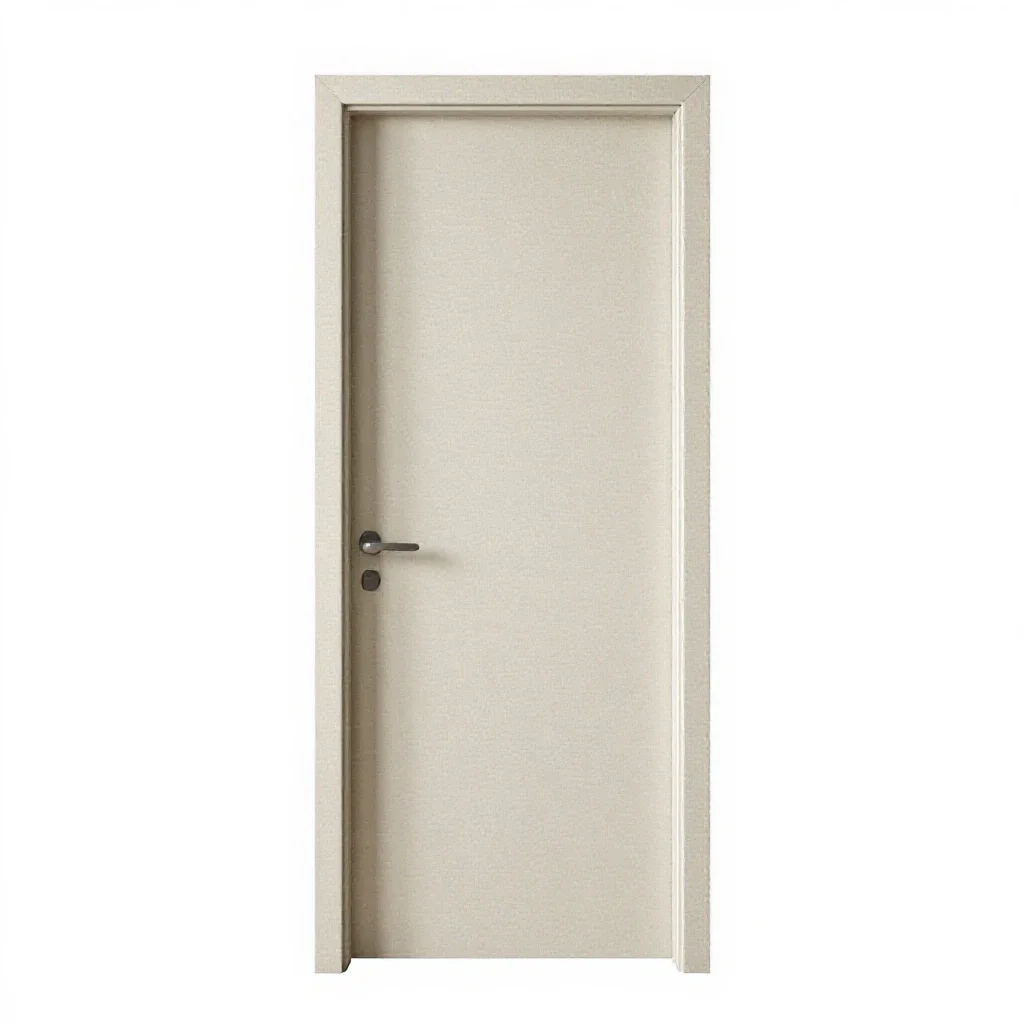 Interior door isolated on a white background