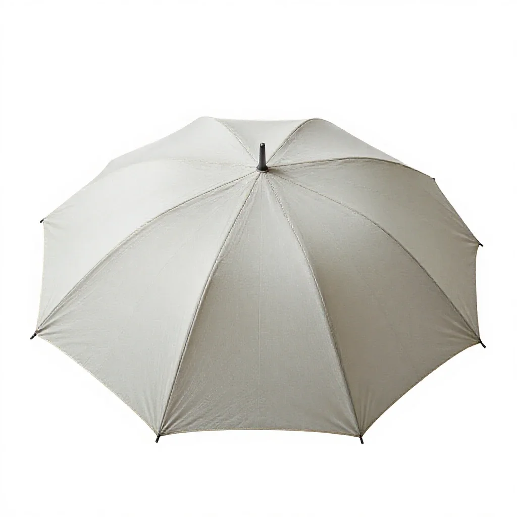 Umbrella tent isolated on a white background