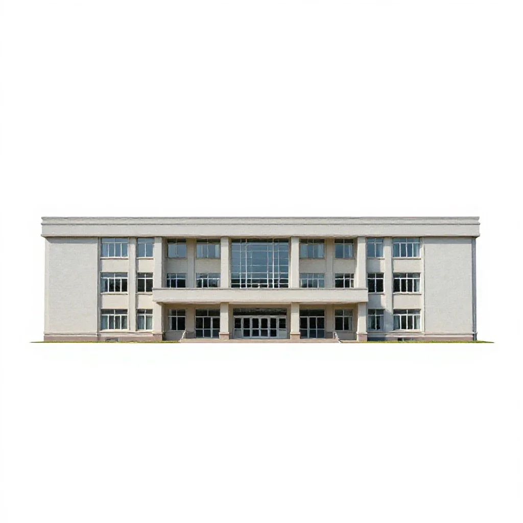University isolated on a white background