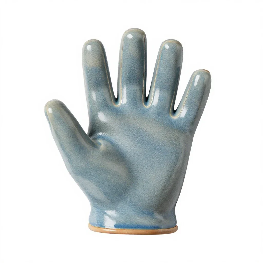 Kid glove isolated on a white background