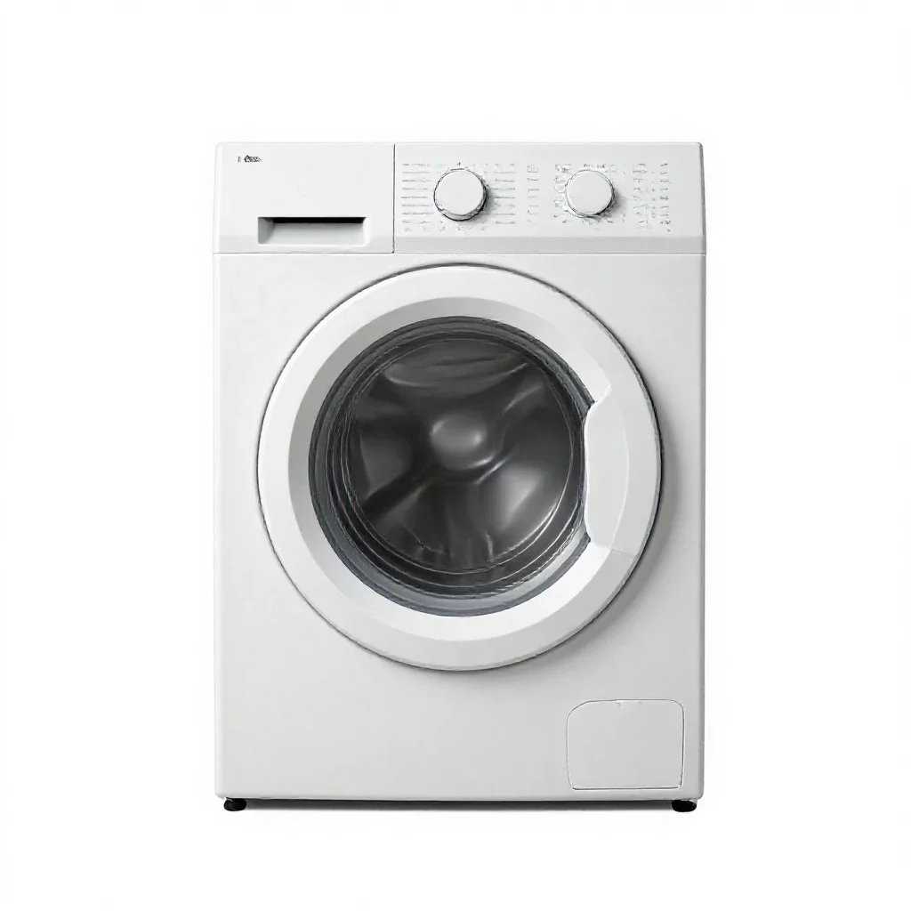 Laundry isolated on a white background
