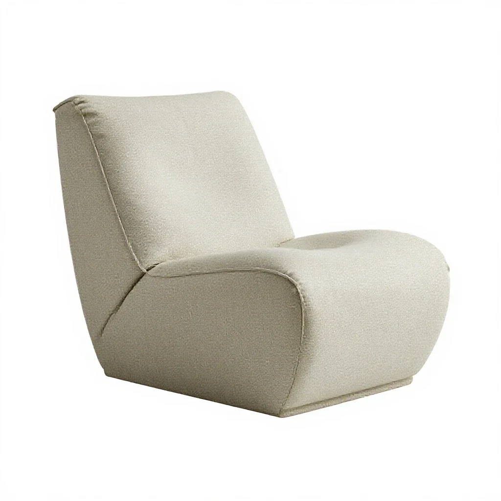 Lounger isolated on a white background
