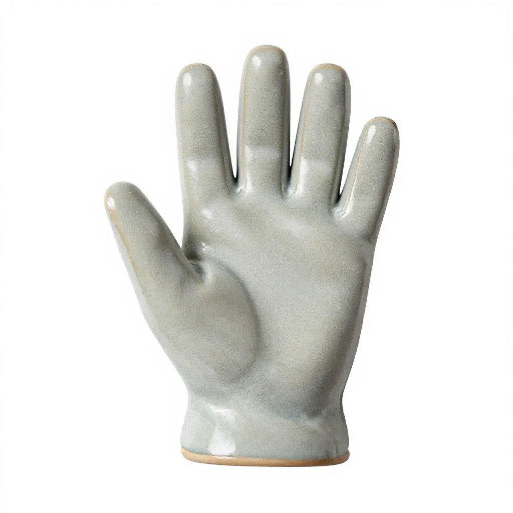 Mitten isolated on a white background