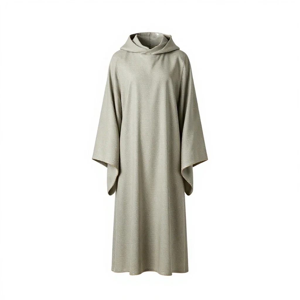 Monastic habit isolated on a white background