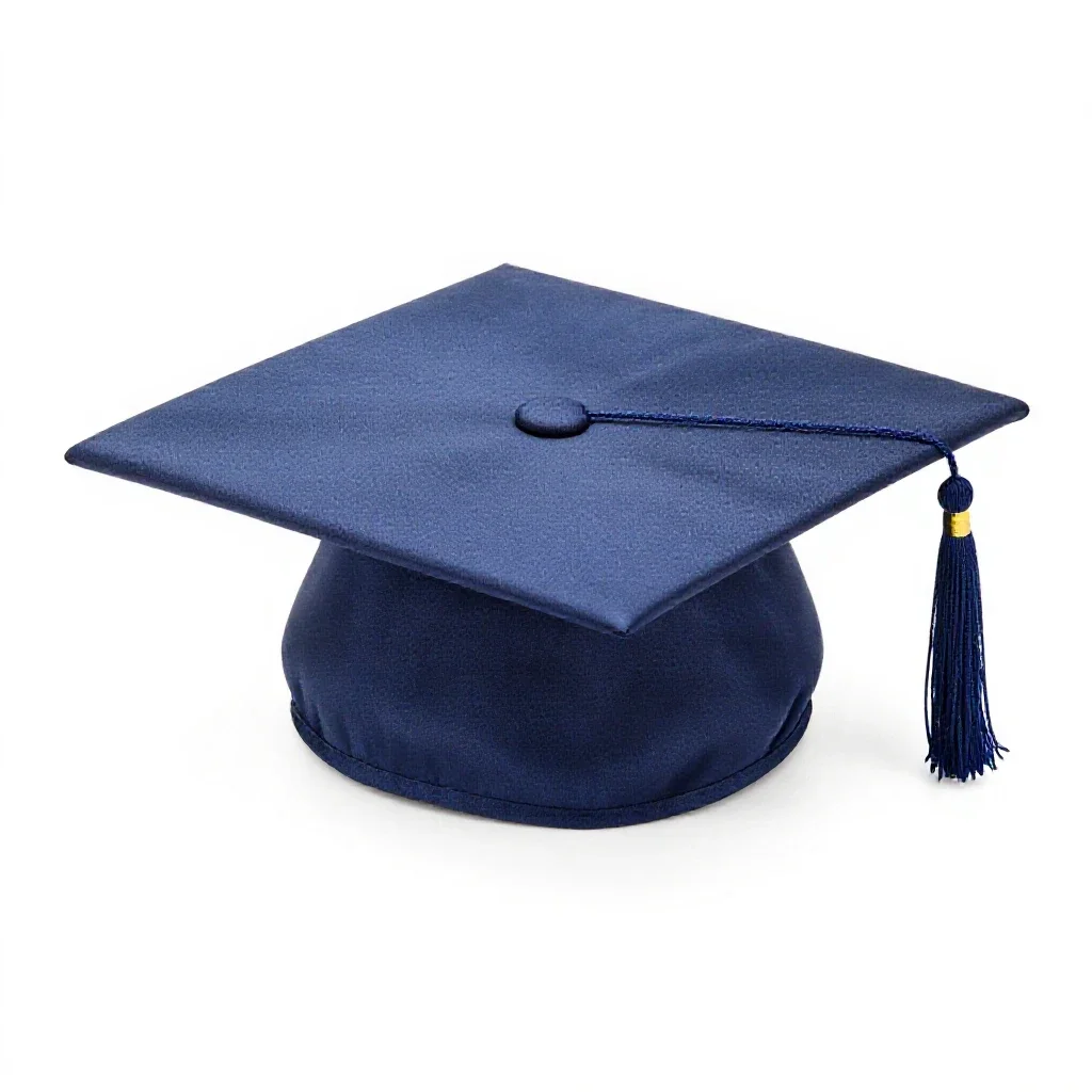 Mortarboard isolated on a white background