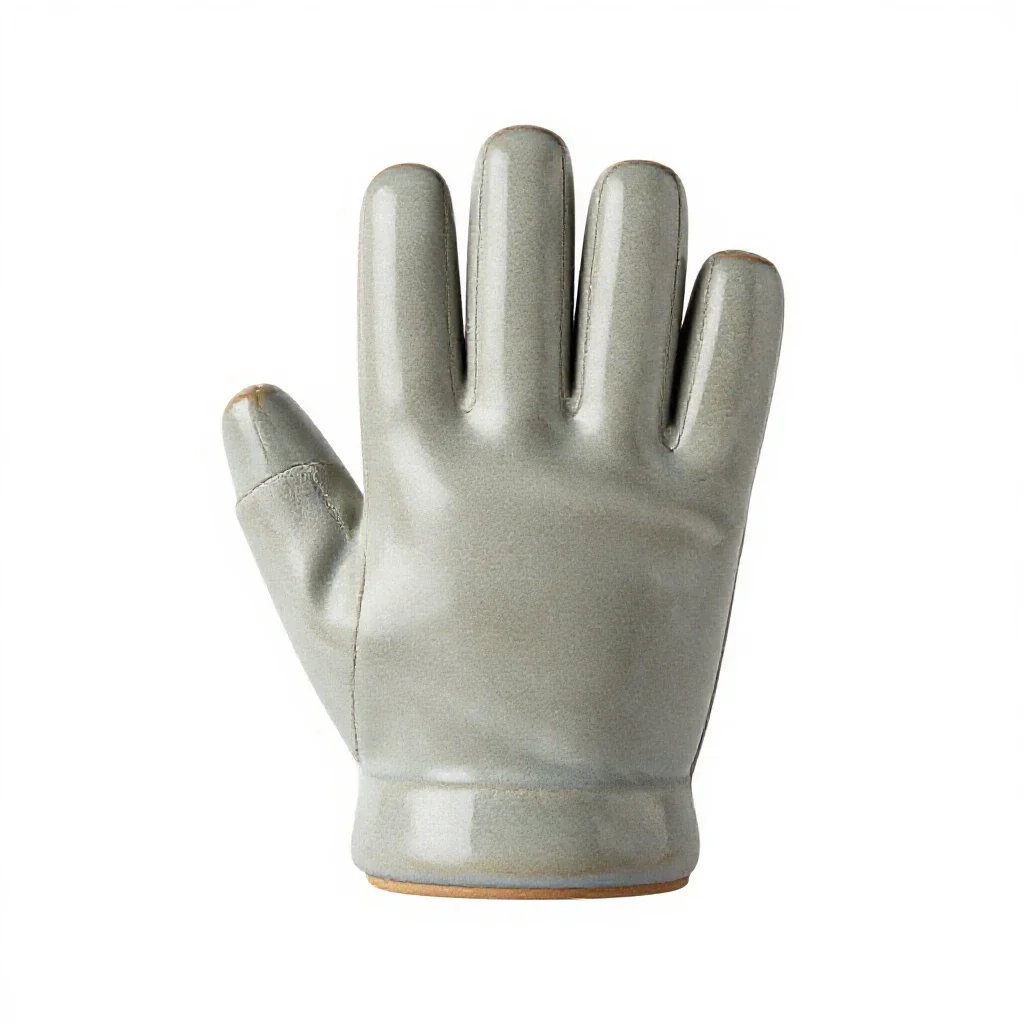 Muff isolated on a white background