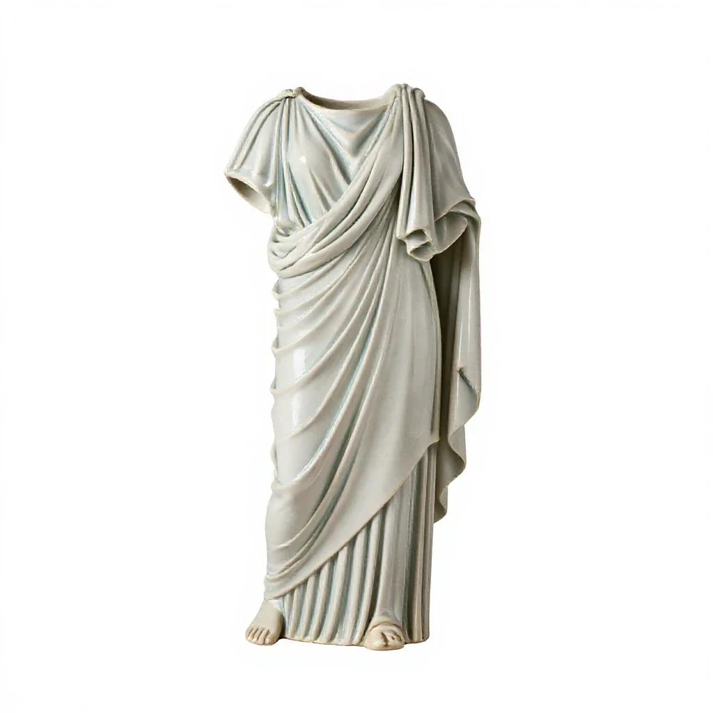 Peplos isolated on a white background