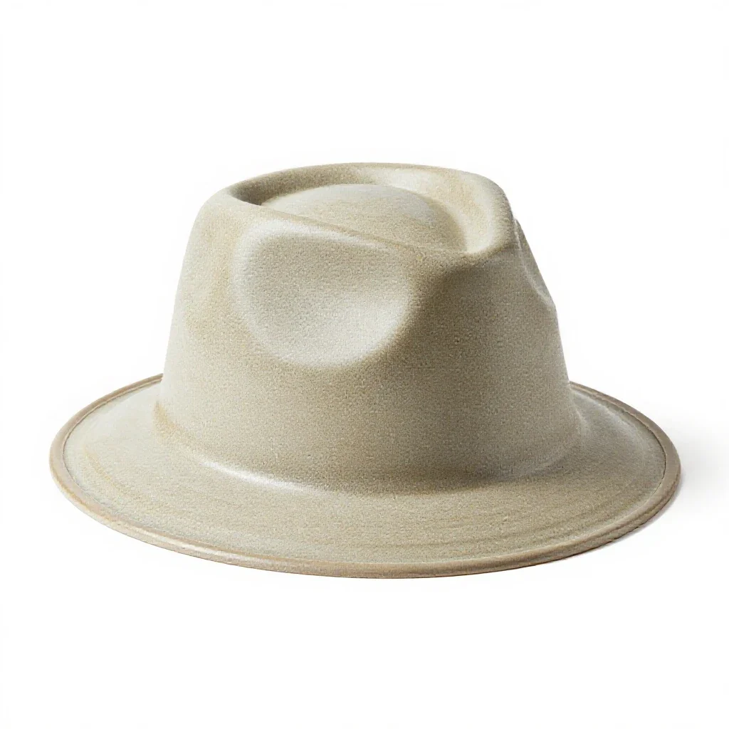 Pith hat isolated on a white background