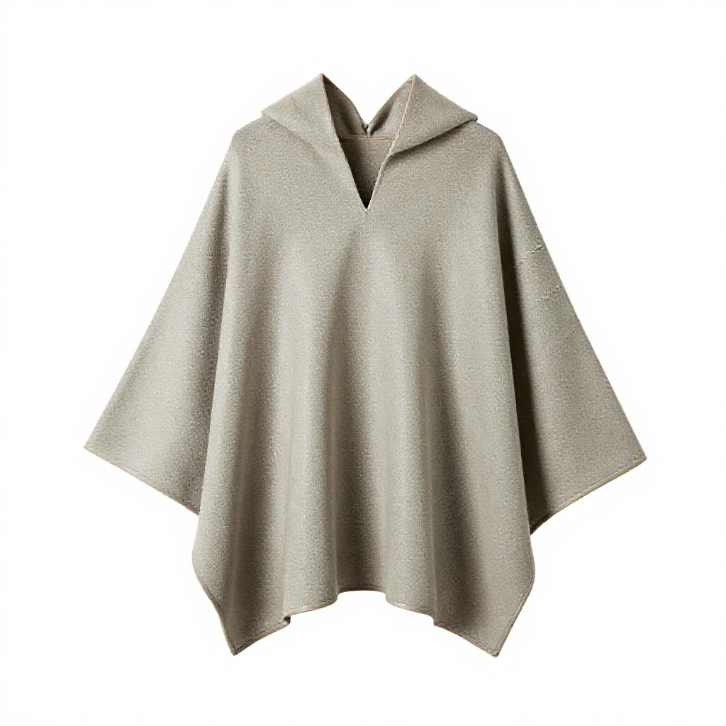 Poncho isolated on a white background