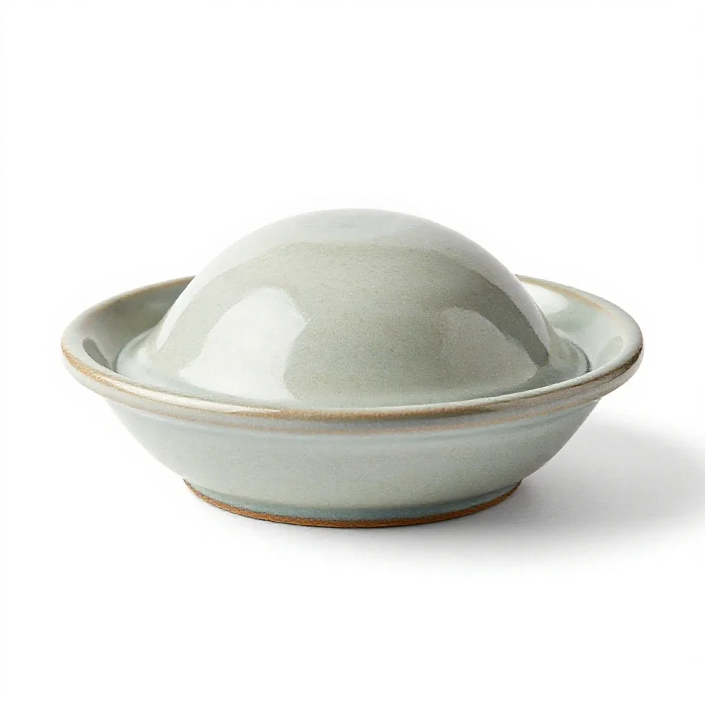 Porkpie isolated on a white background