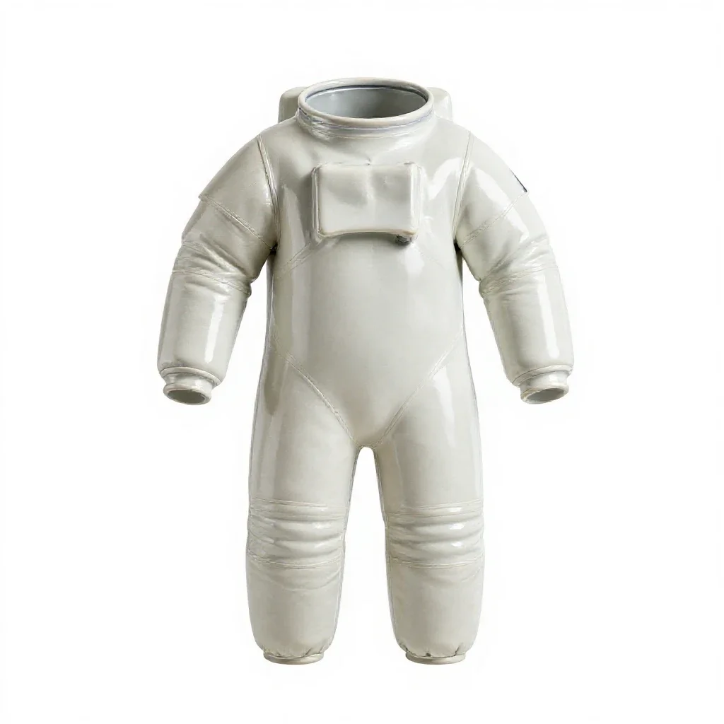 Pressure suit isolated on a white background