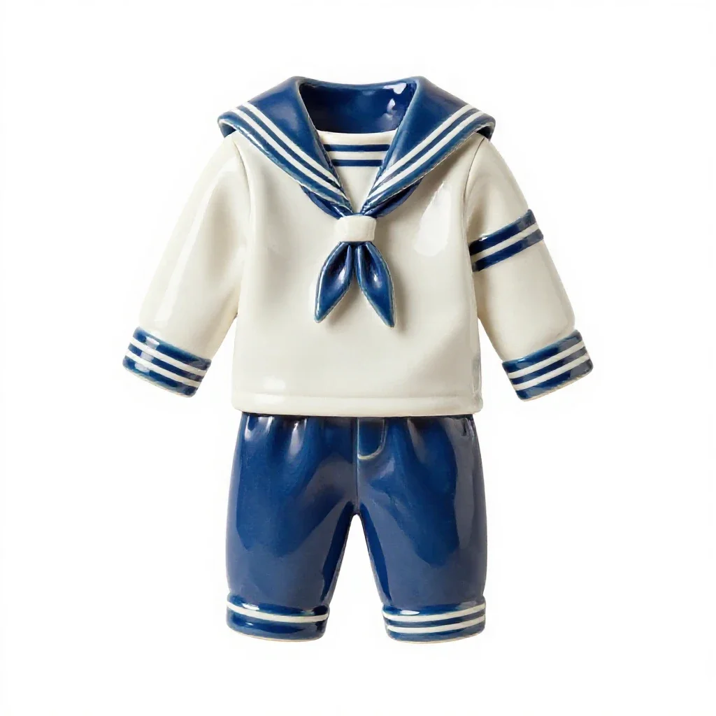 Sailor suit isolated on a white background