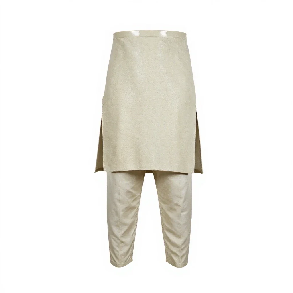 Salwar isolated on a white background