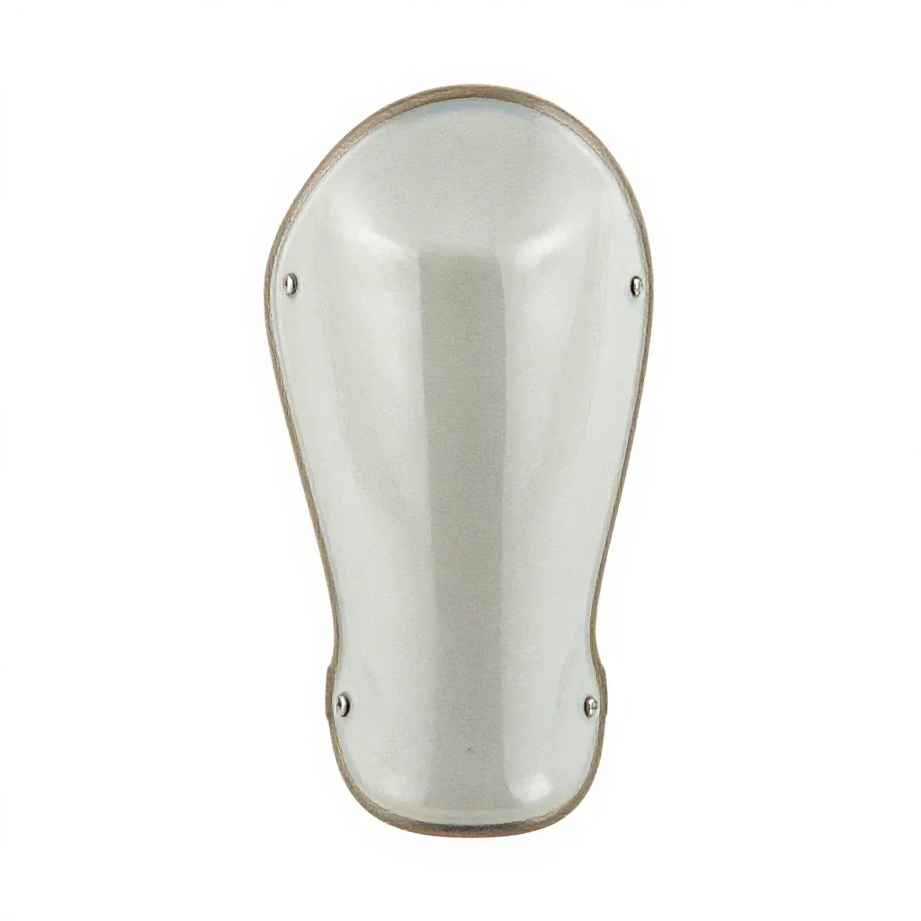 Shin guard isolated on a white background