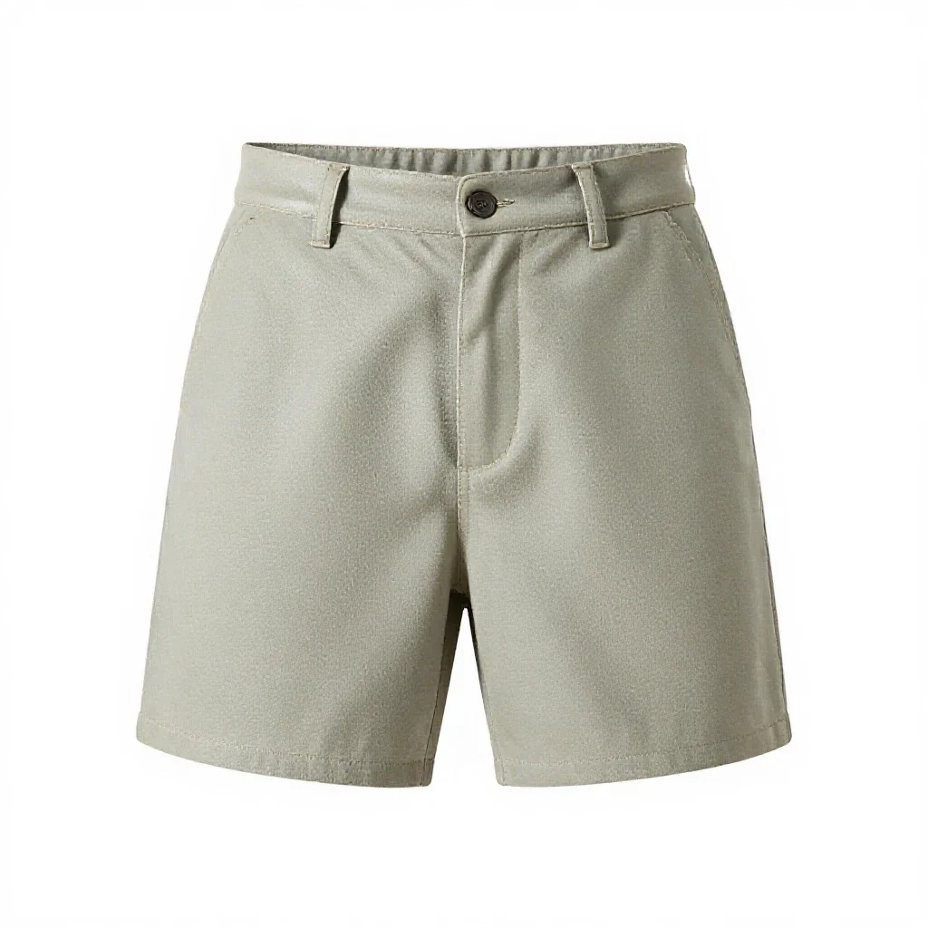 Short pants isolated on a white background
