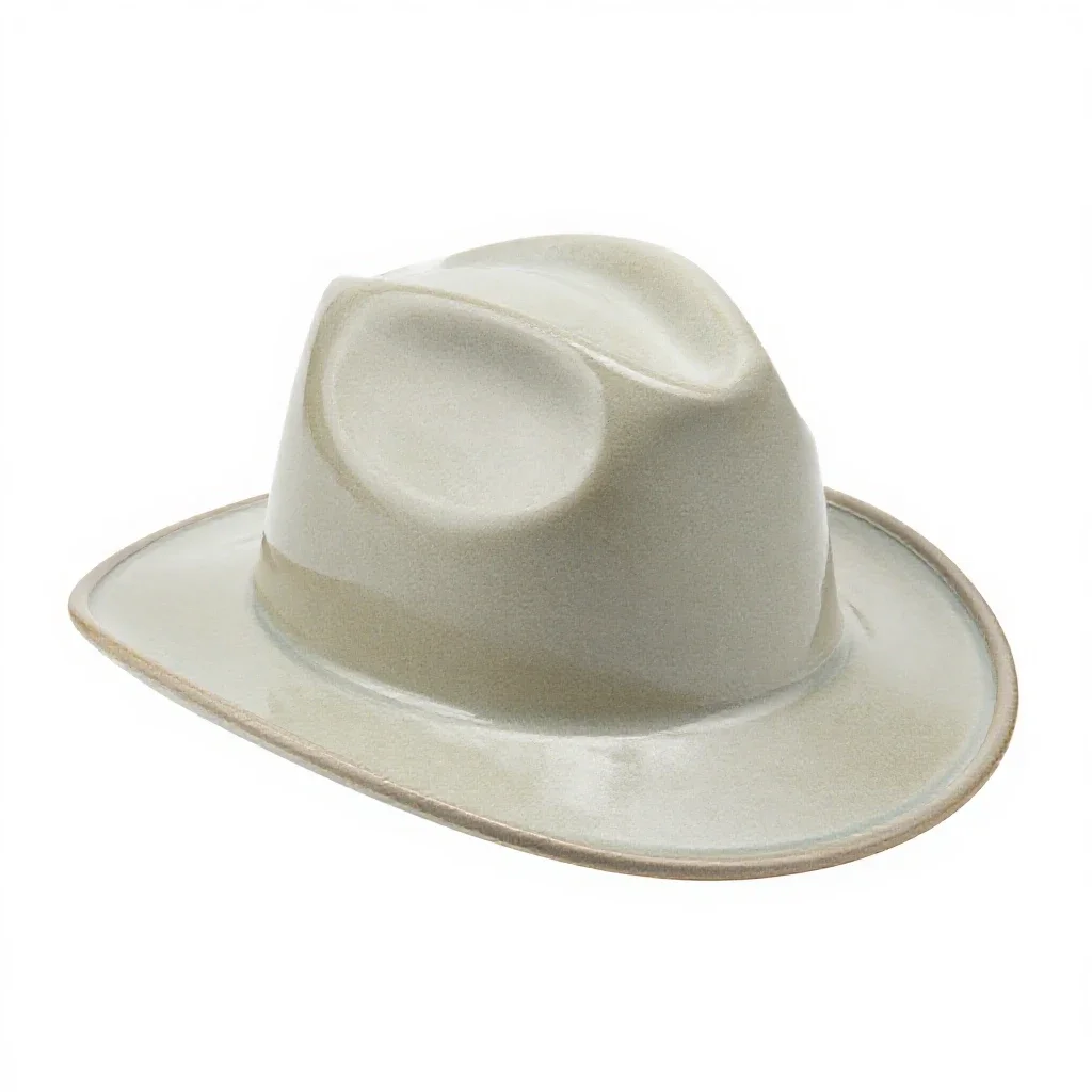 Shovel hat isolated on a white background