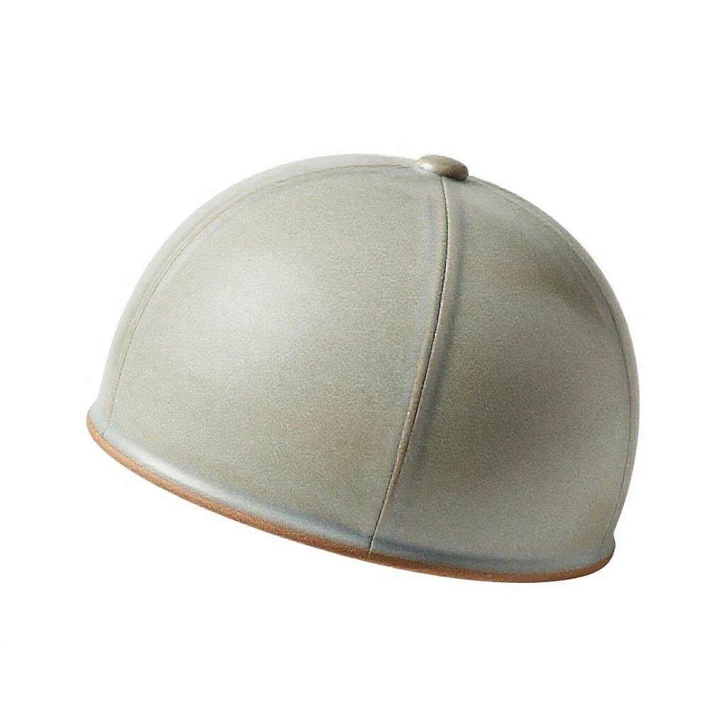 Skullcap isolated on a white background