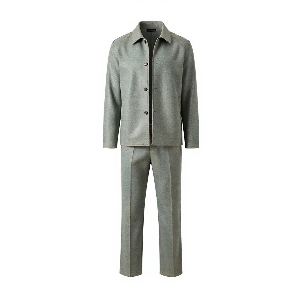 Slack suit isolated on a white background