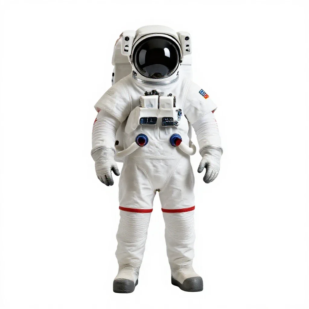 Spacesuit isolated on a white background