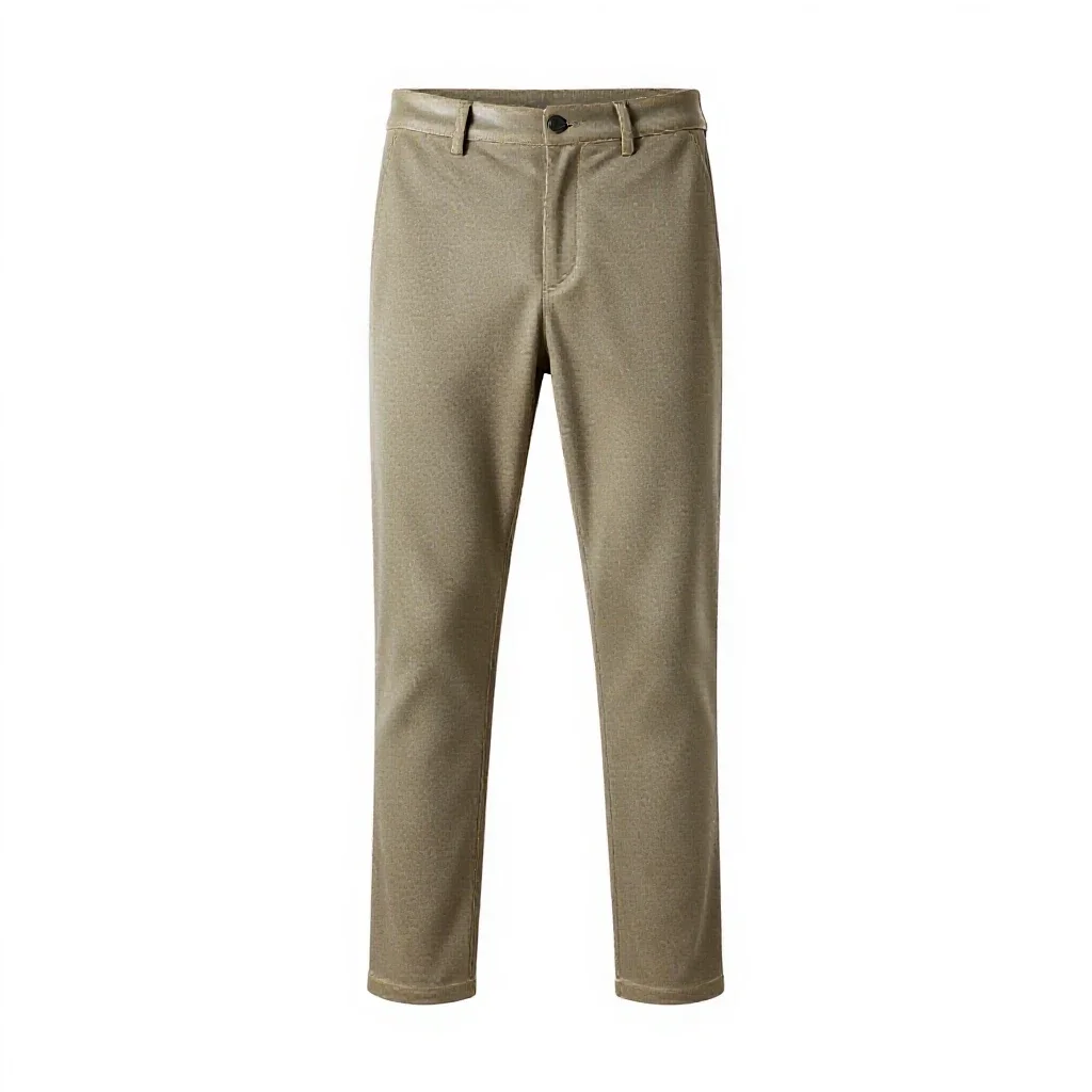 Stretch pants isolated on a white background