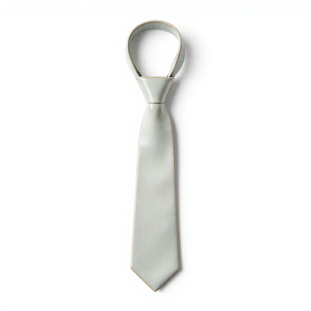 String tie isolated on a white background