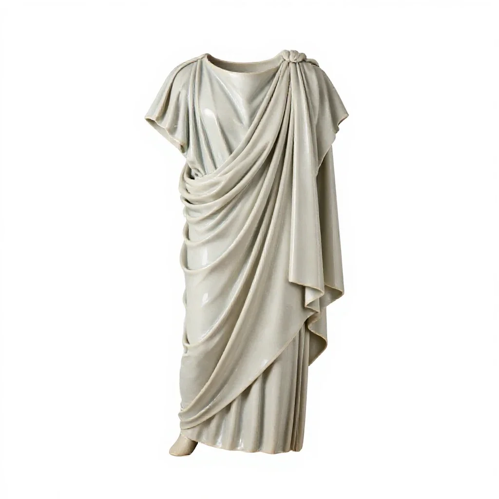Toga isolated on a white background