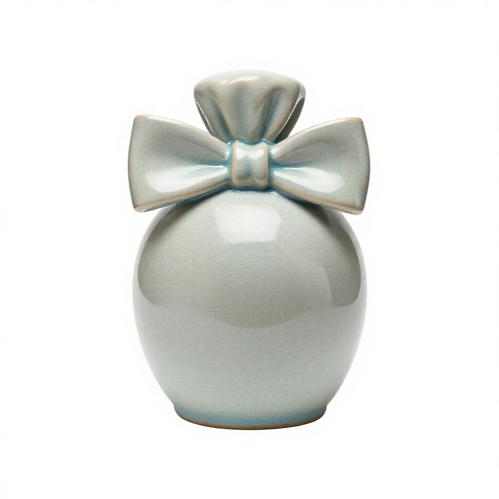 Topknot isolated on a white background