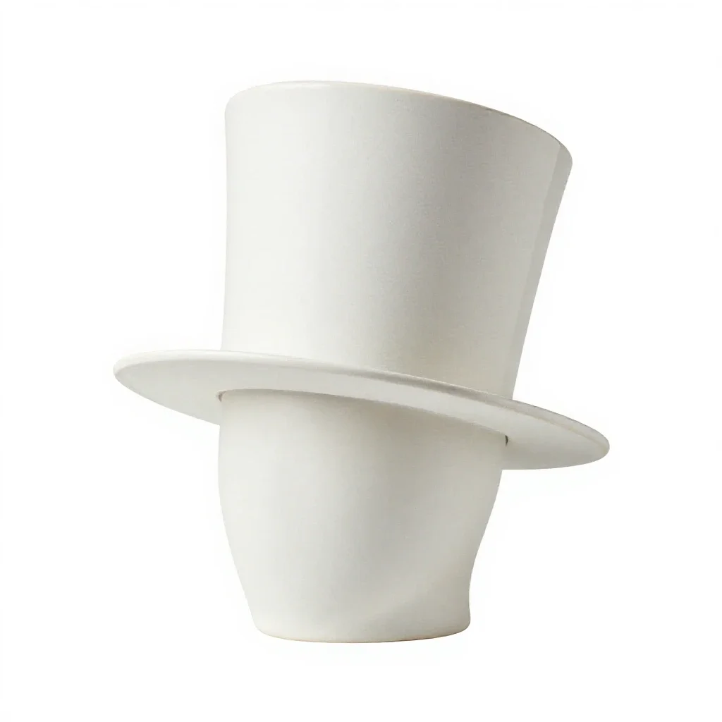 Toque isolated on a white background