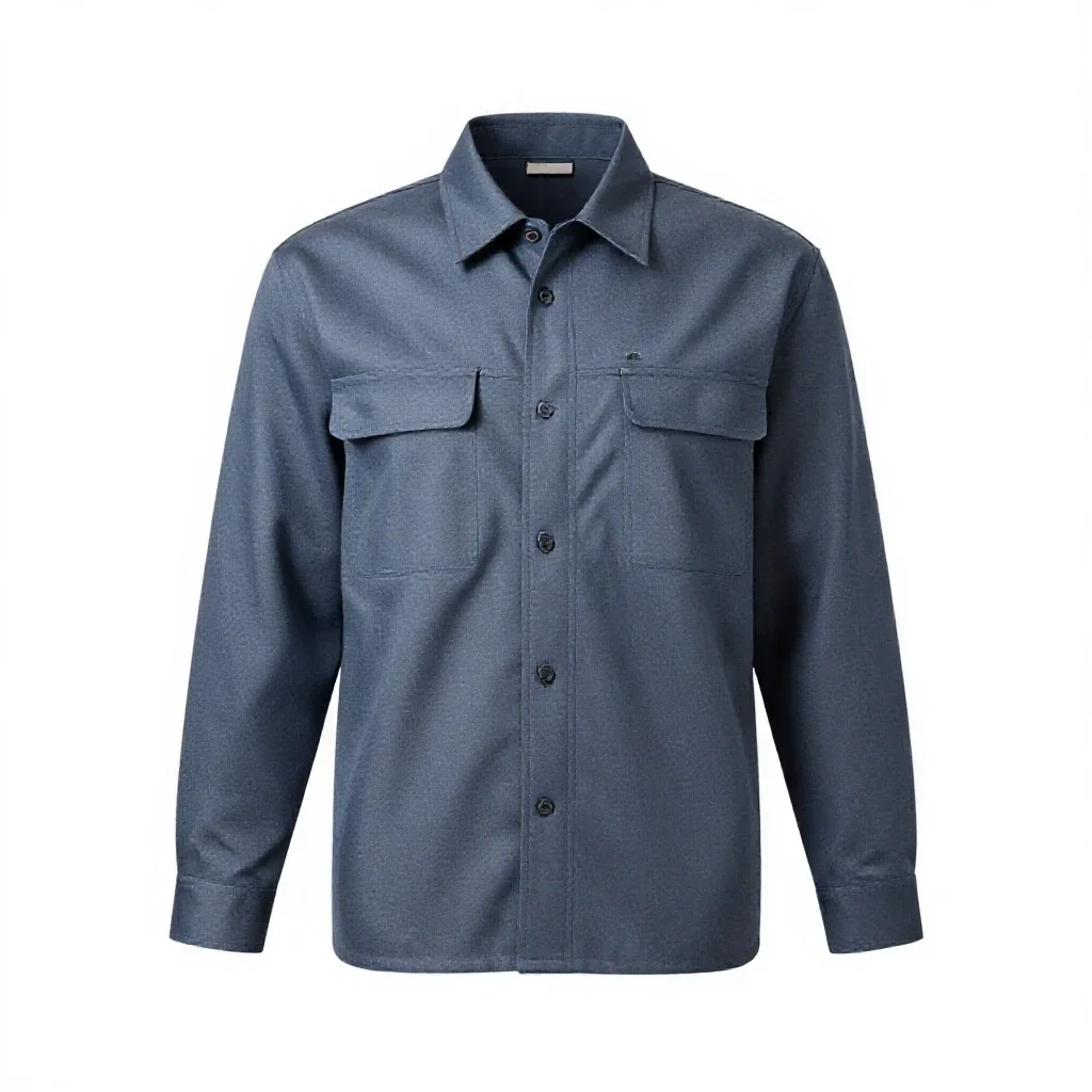Work-shirt isolated on a white background