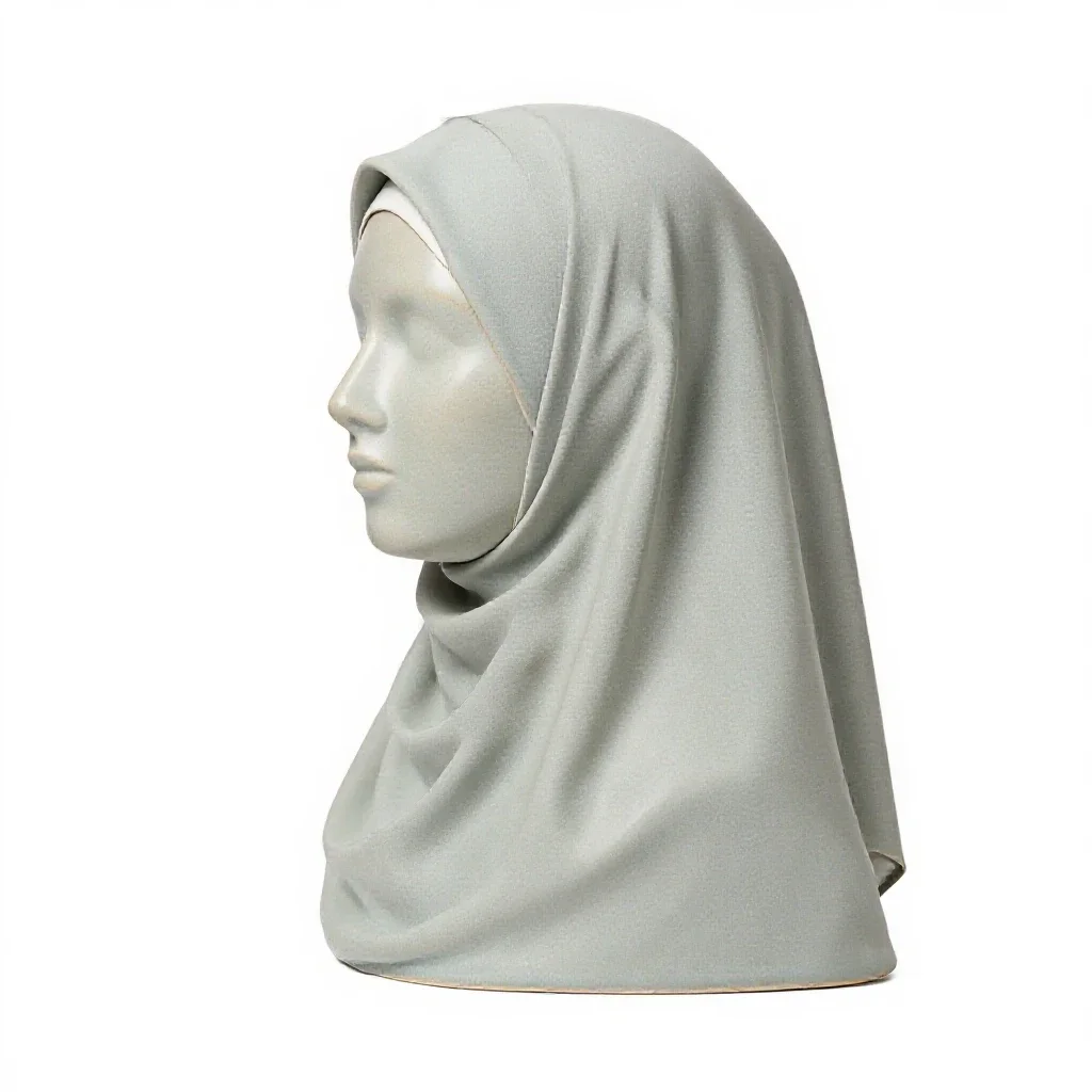 Yashmak isolated on a white background