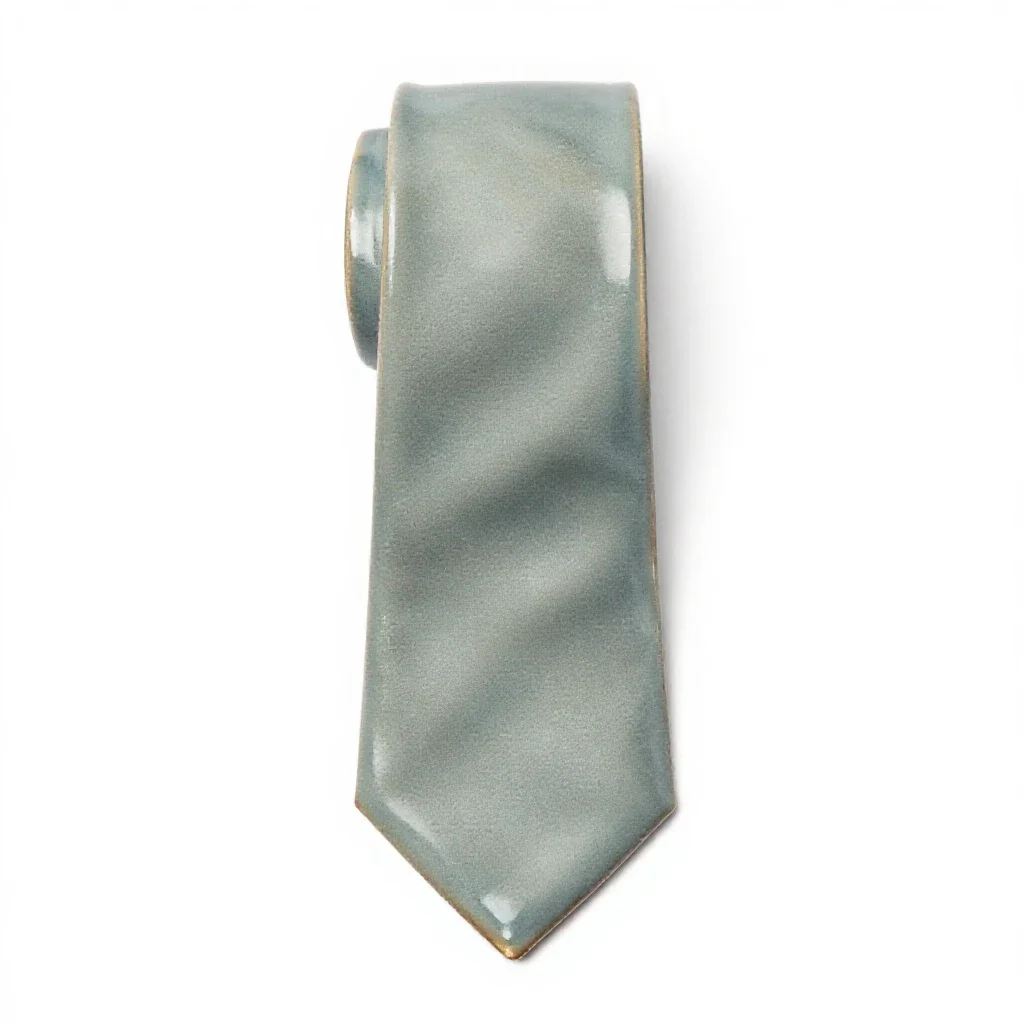 Old school tie isolated on a white background