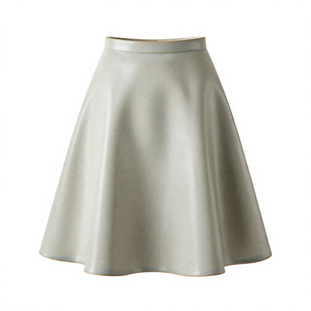 Overskirt isolated on a white background