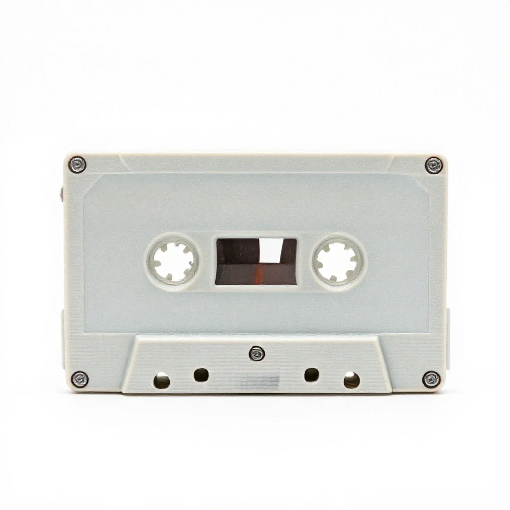 Cassette player isolated on a white background