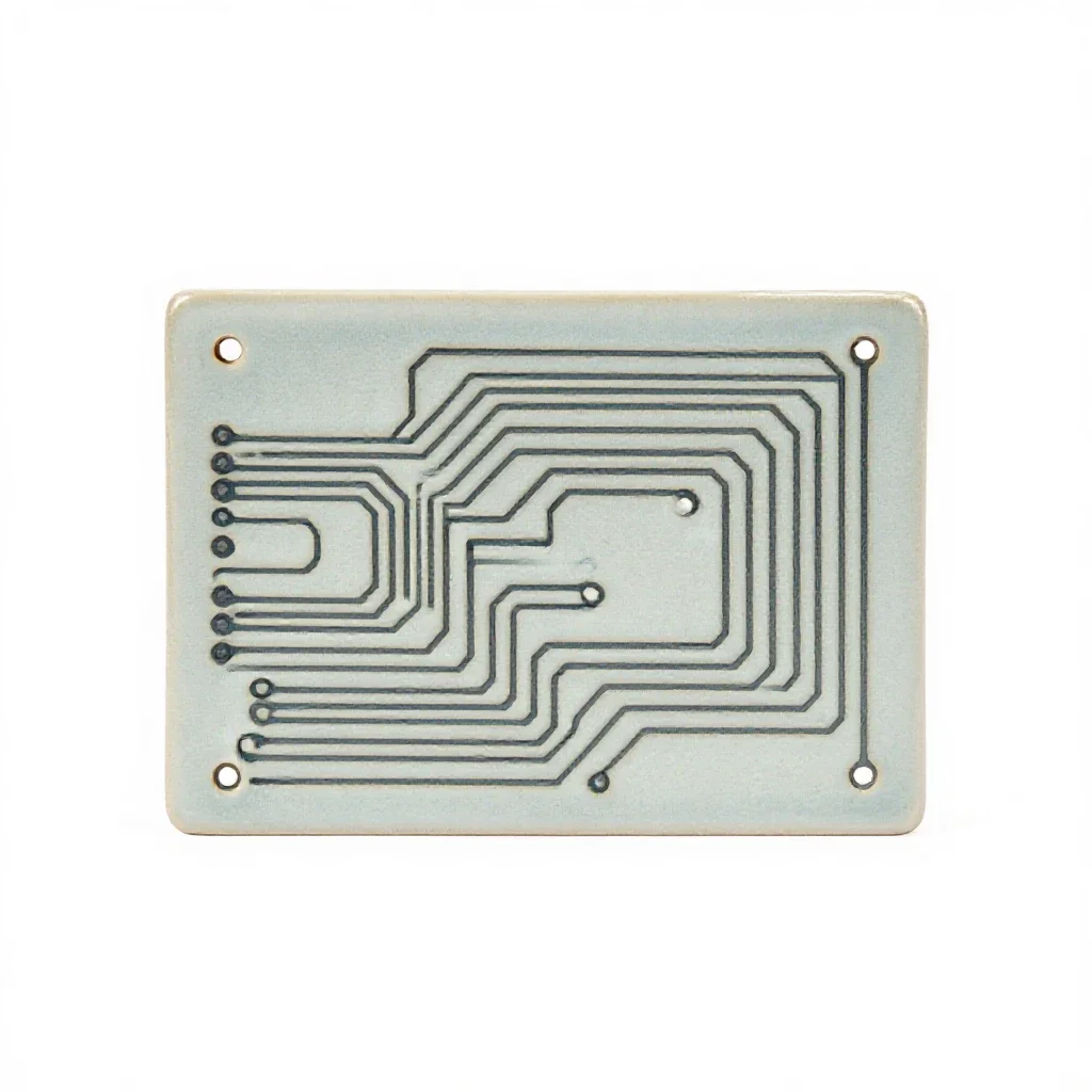 Circuitry isolated on a white background