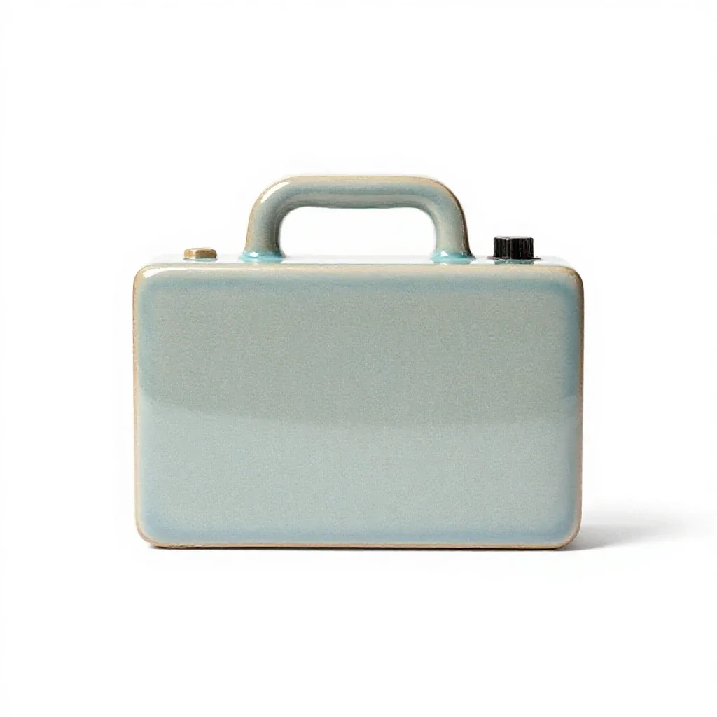 Defibrillator isolated on a white background