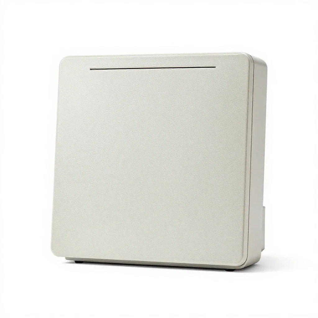 Desktop computer isolated on a white background