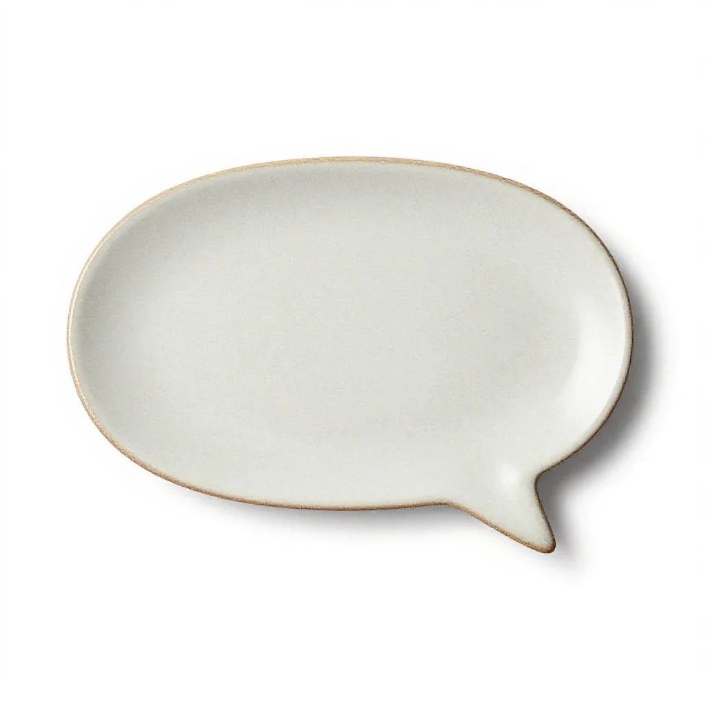 Dialog box isolated on a white background