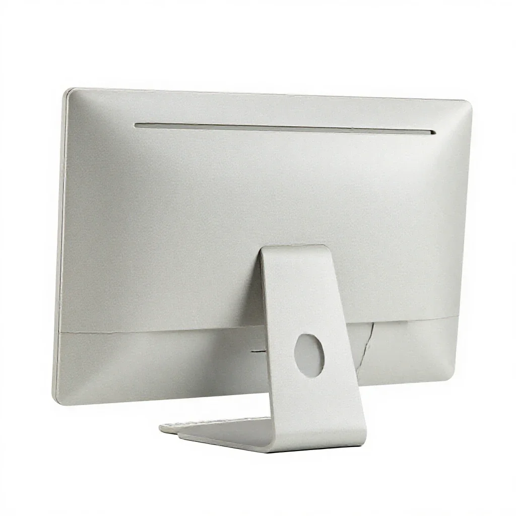 Home computer isolated on a white background