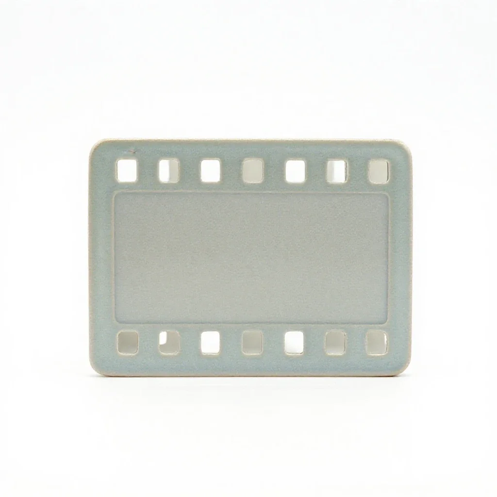 Microfilm isolated on a white background