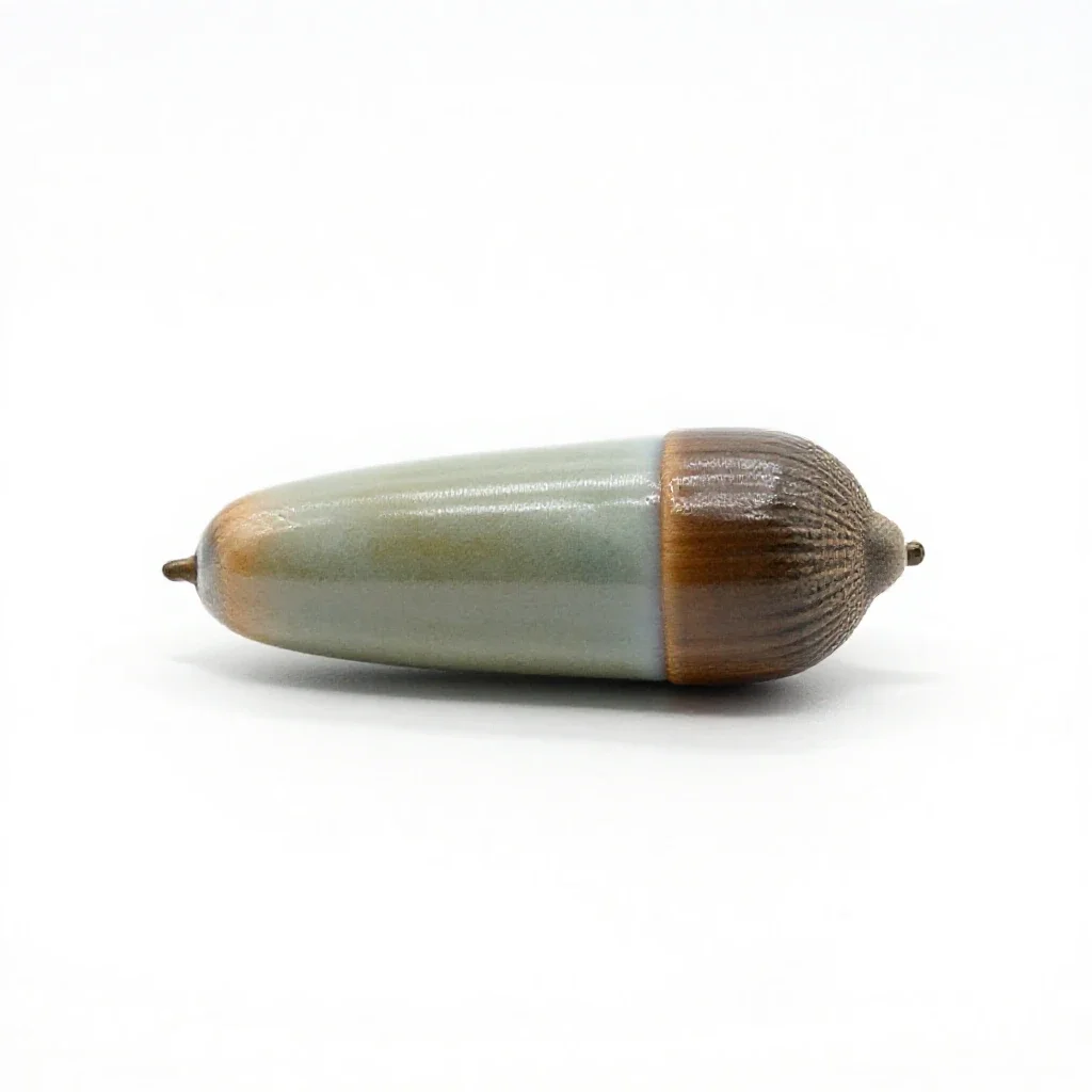 Acorn tube isolated on a white background