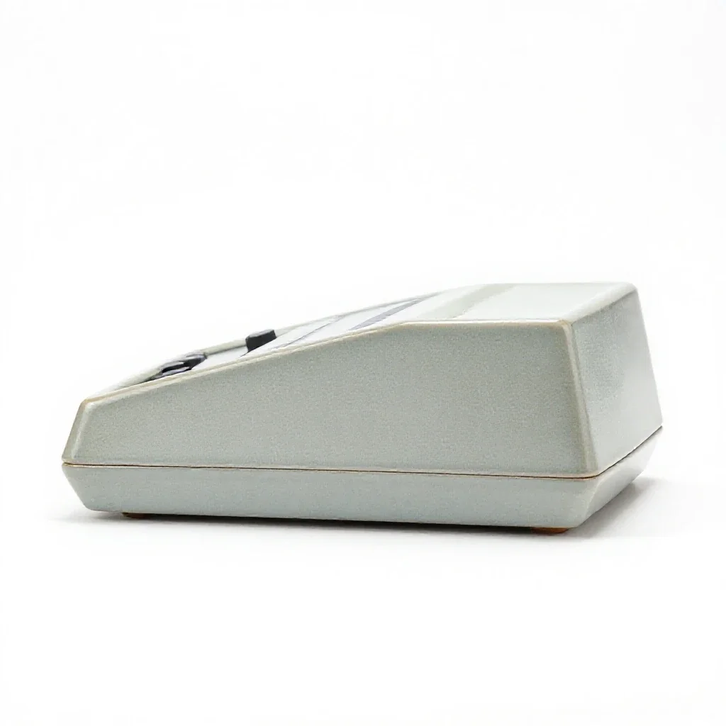 Analog computer isolated on a white background