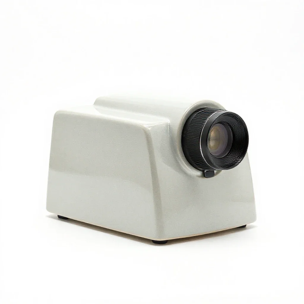 Enlarger isolated on a white background