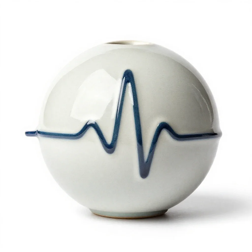 Ballistocardiograph isolated on a white background