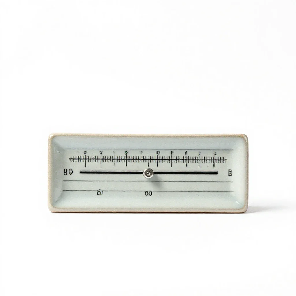 Barograph isolated on a white background